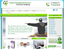 Tablet Screenshot of goodpharmaceuticals.com